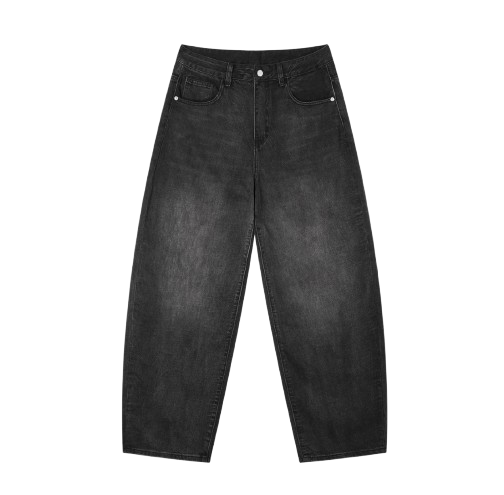 Men's Sunfade Vintage Wash Baggy Jeans