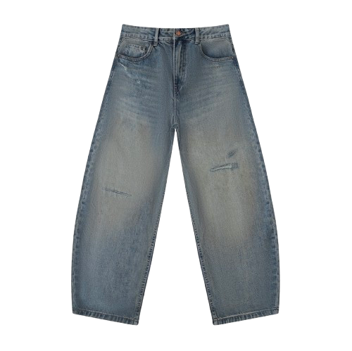 jeans,baggy,fly